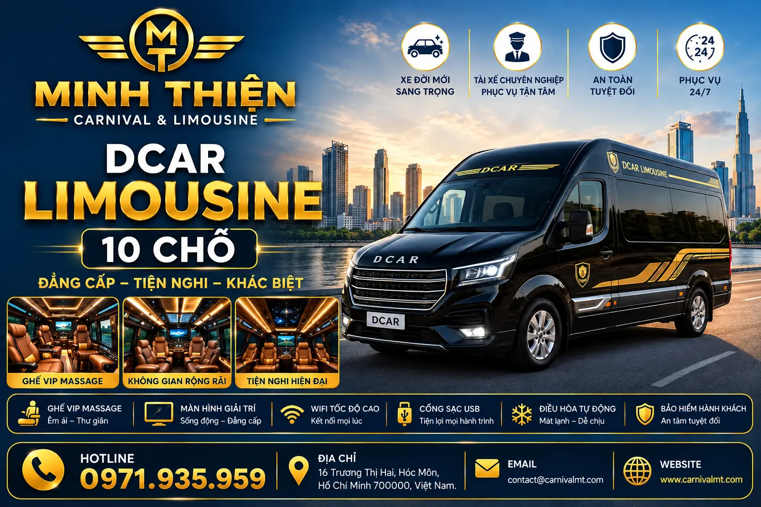 thue-xe-dcar-limousine-10-cho-nha-xe-minh-thien car rental